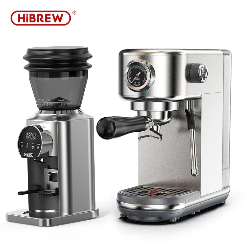 HiBREW 20Bar Semi Automatic Espresso Machine With Adjustable Temperature H10B