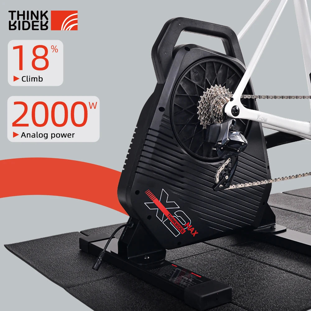 ThinkRider X2Max Smart Bike Trainer Built in Power Meter