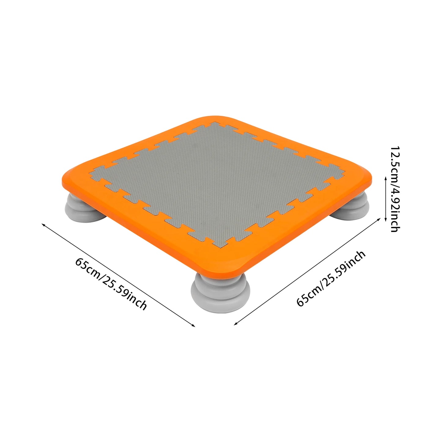 70kg Load Anti Slip Jumping Pad For Kids Indoor Trampoline