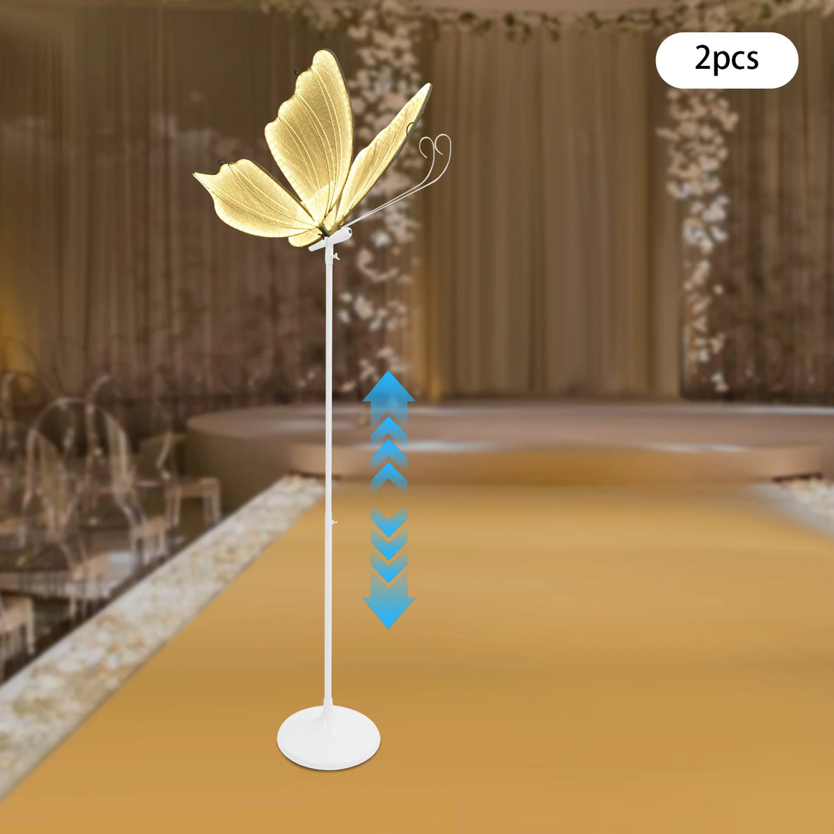 Totel Romantic Butterfly Floor Lamp For Home Decor Lighting