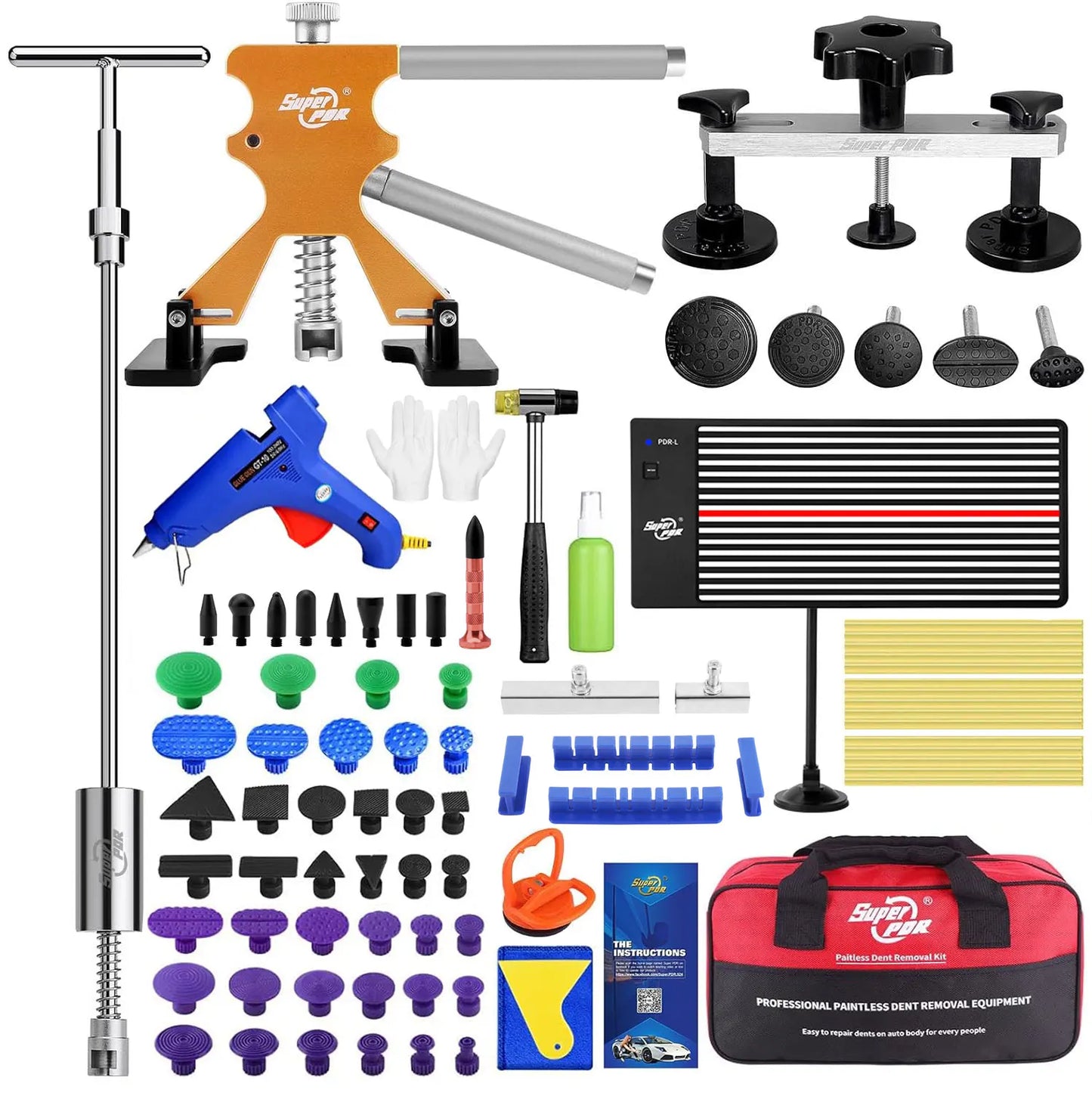 PDR Dent Removal Tool Kit For Car Repair And Lifter