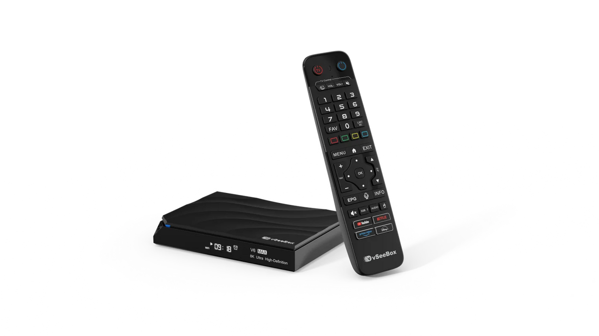 Android V6 Max Streaming Media Box With 8K Display
