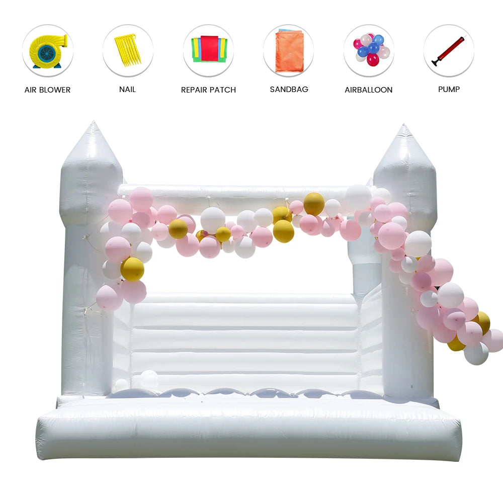 RTS Inflatable Giant Bounce House for Parties and Weddings