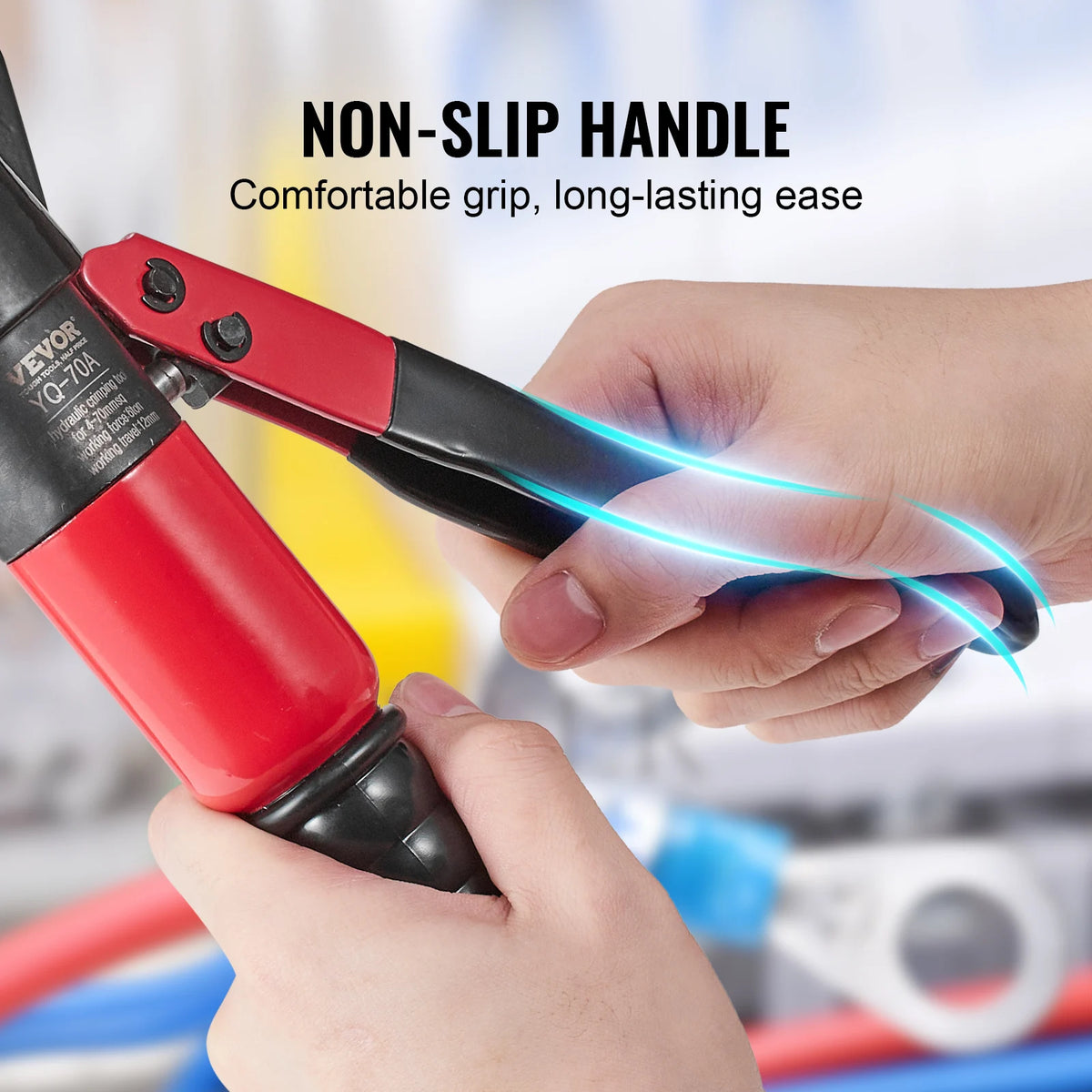 SucceBuy Hydraulic Crimping Tool For Copper And Aluminum Cable Lugs