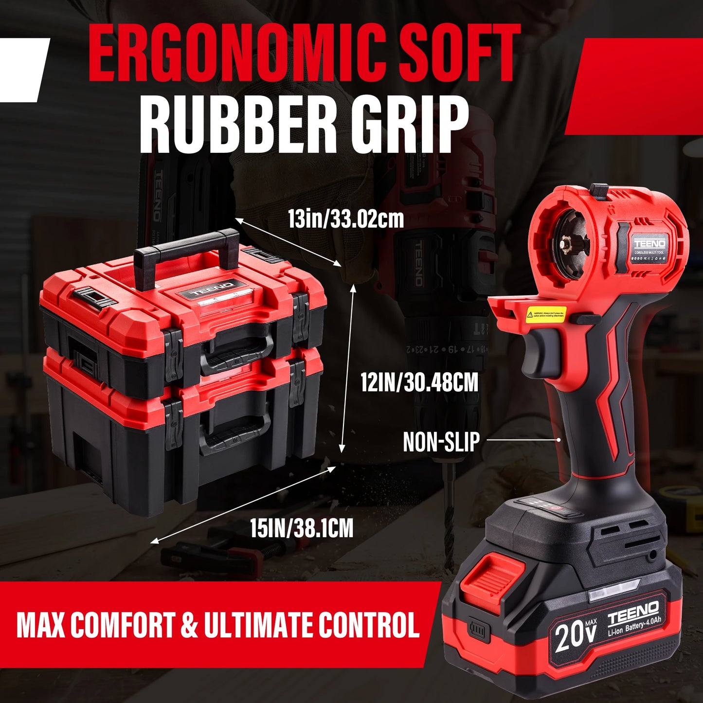 20V MAX 9-In-1 Cordless Multi-Tool Kit With 2 Batteries