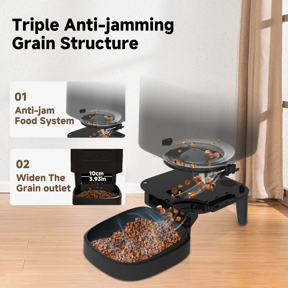 Nityers Automatic Cat Feeder With HD Camera And WiFi