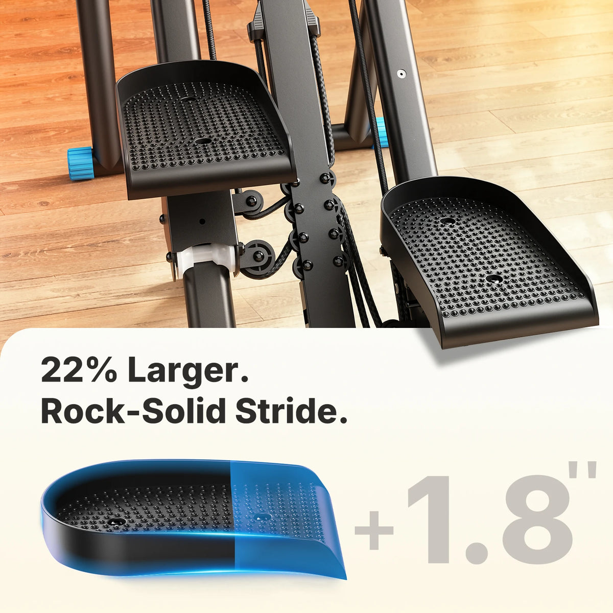 MERACH Foldable Stair Stepper for Full Body Home Workout