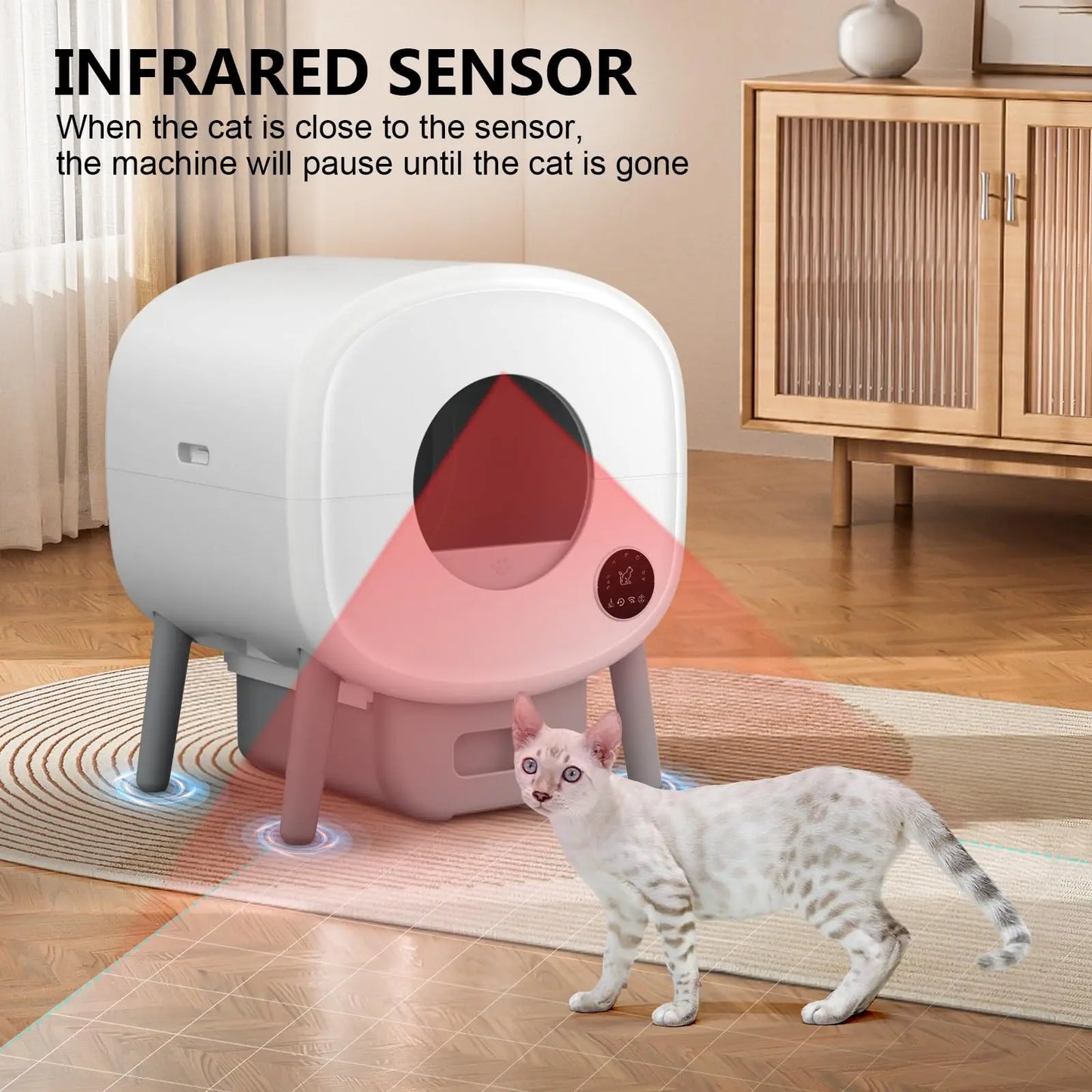 Fumoi Smart Automatic Self Cleaning Cat Litter Box