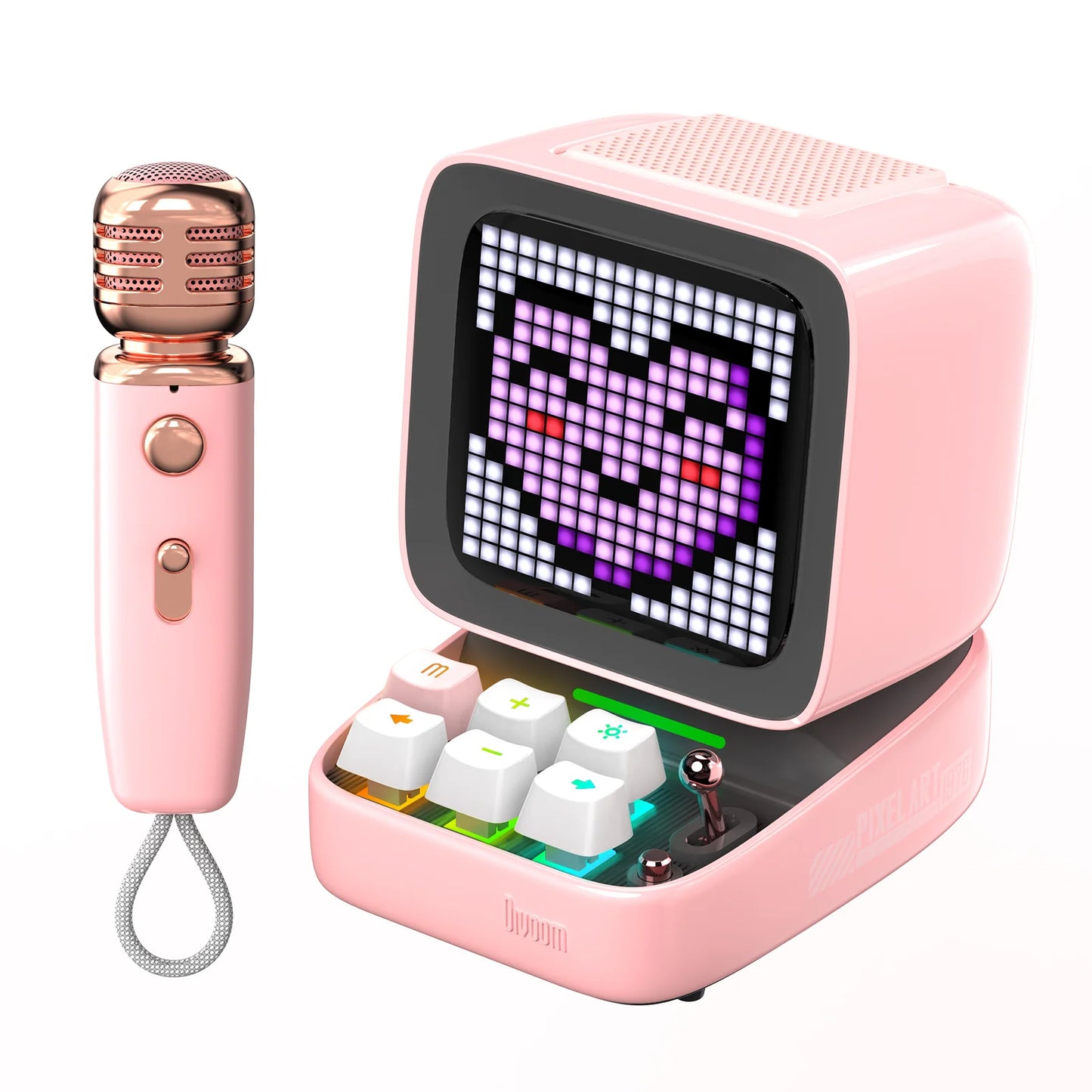 Divoom Ditoo Pro Bluetooth Desktop Speaker With Pixel Art Clock