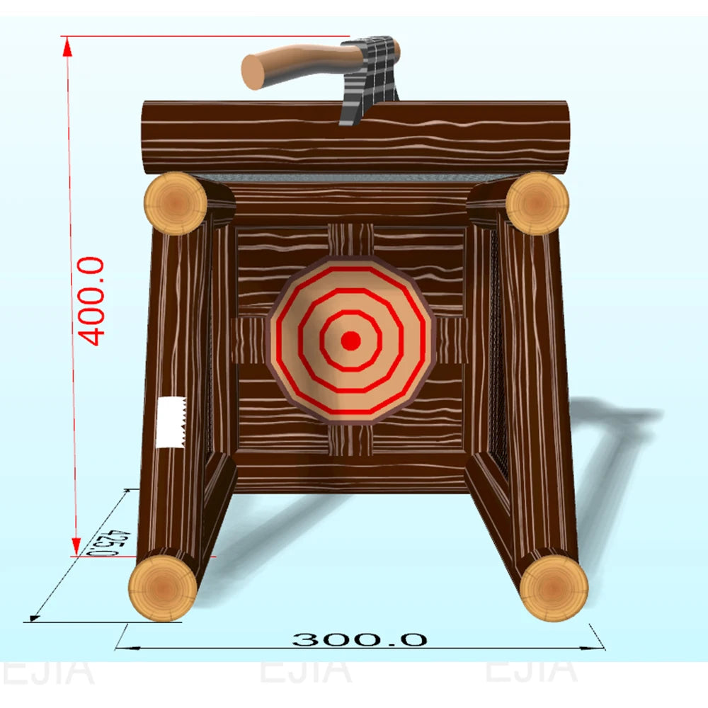Ejia Inflatable Axe Throwing Target Outdoor Toss Game