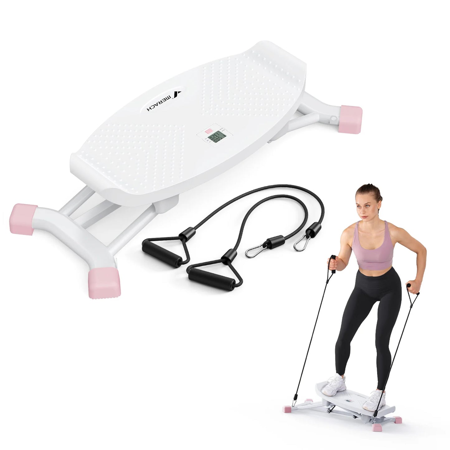 MERACH Ski Machine Simulated Ski Training Full Body Cardio Exercise
