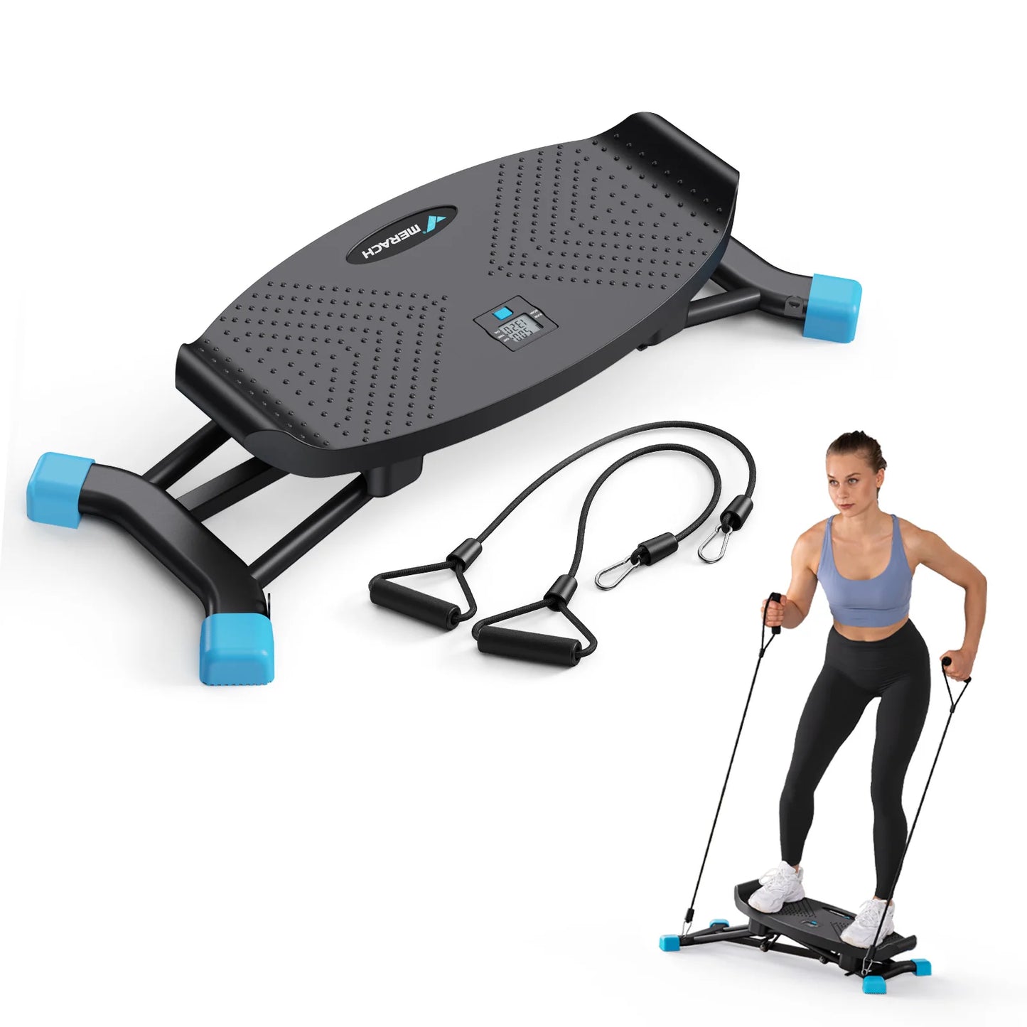 MERACH Ski Machine Simulated Ski Training Full Body Cardio Exercise