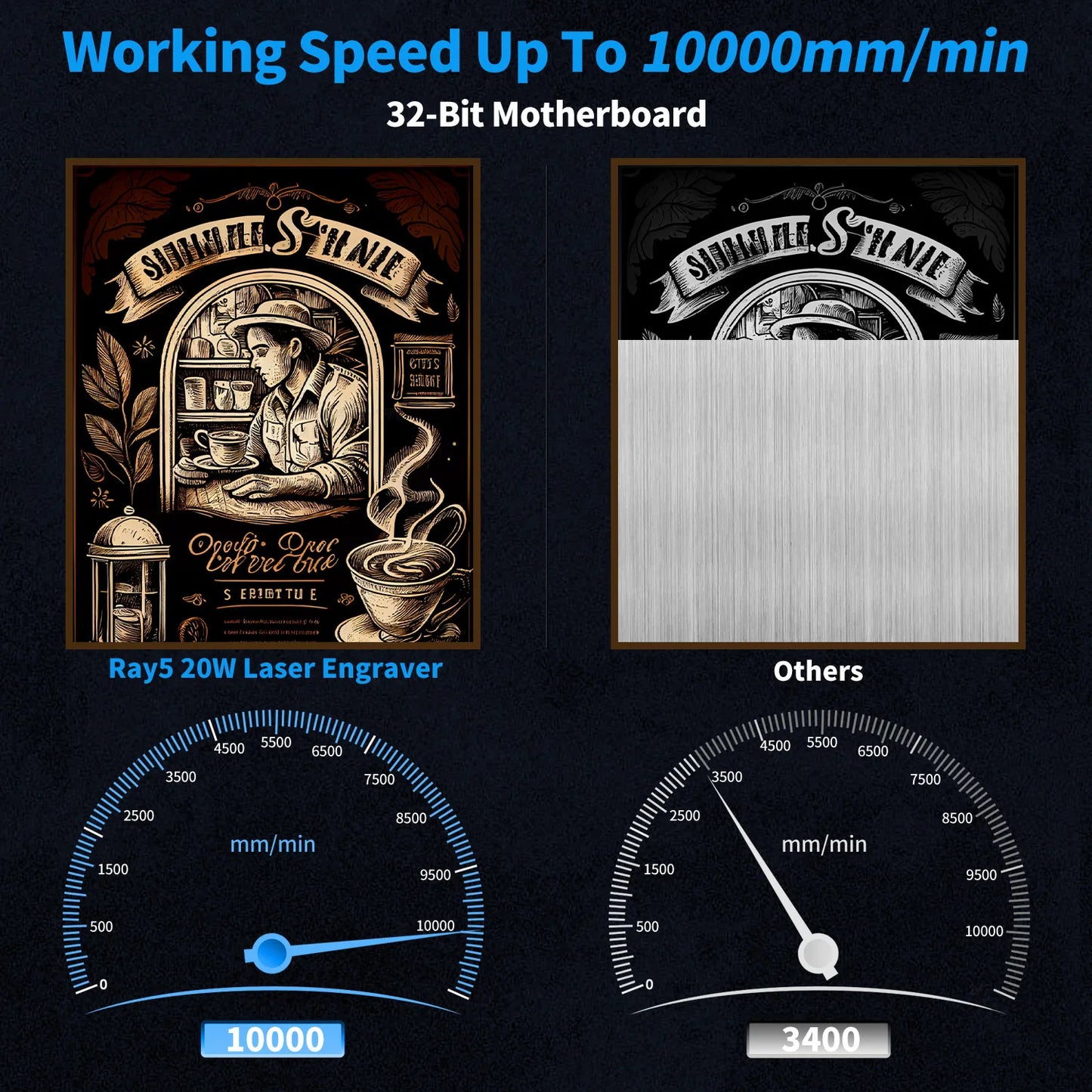 Longer Laser Cutter And Engraver 20W 10W 5W With WiFi