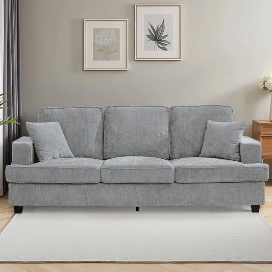 Modern Chenille Cloud Couch Sofa For Living Room Decor