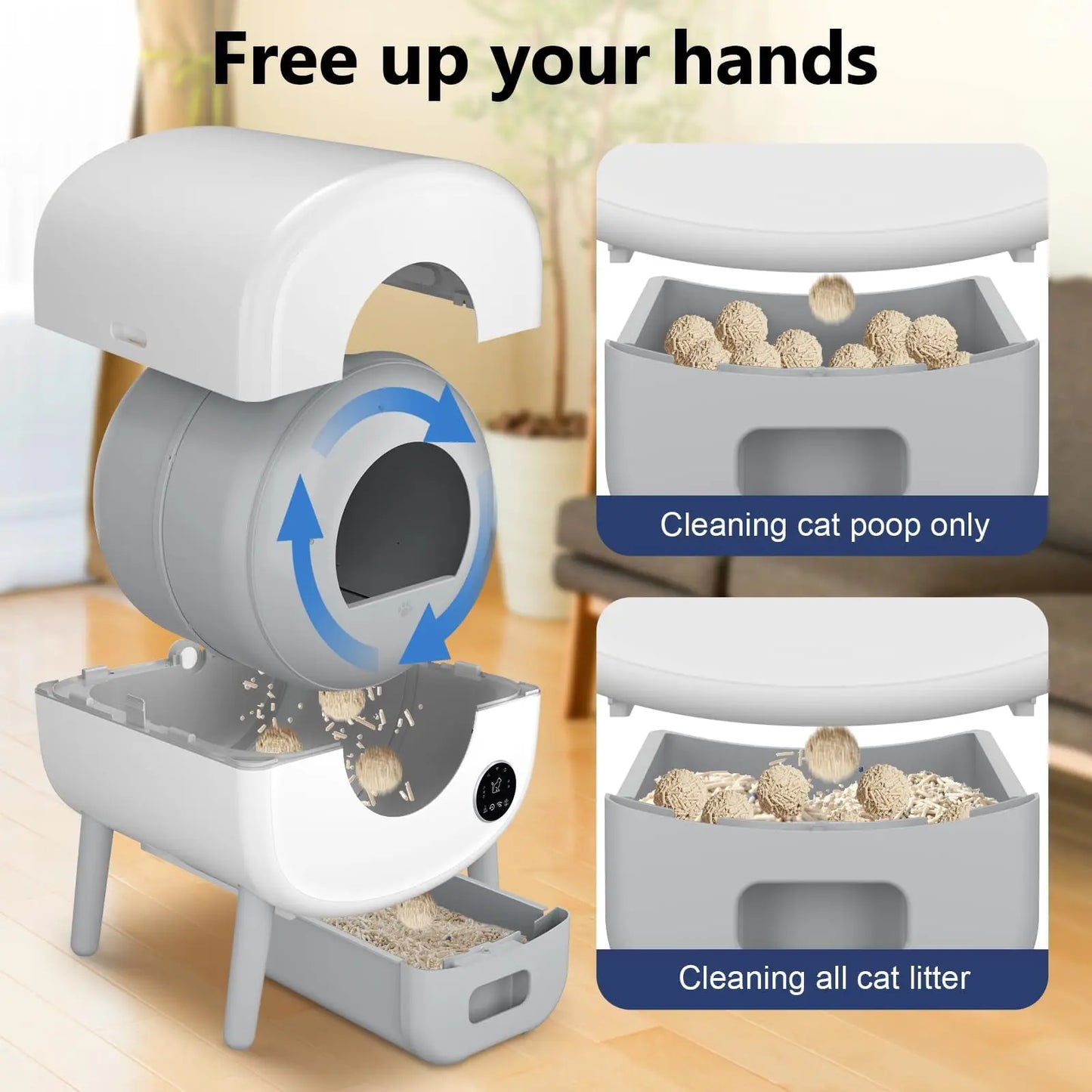 Fumoi Smart Automatic Self Cleaning Cat Litter Box