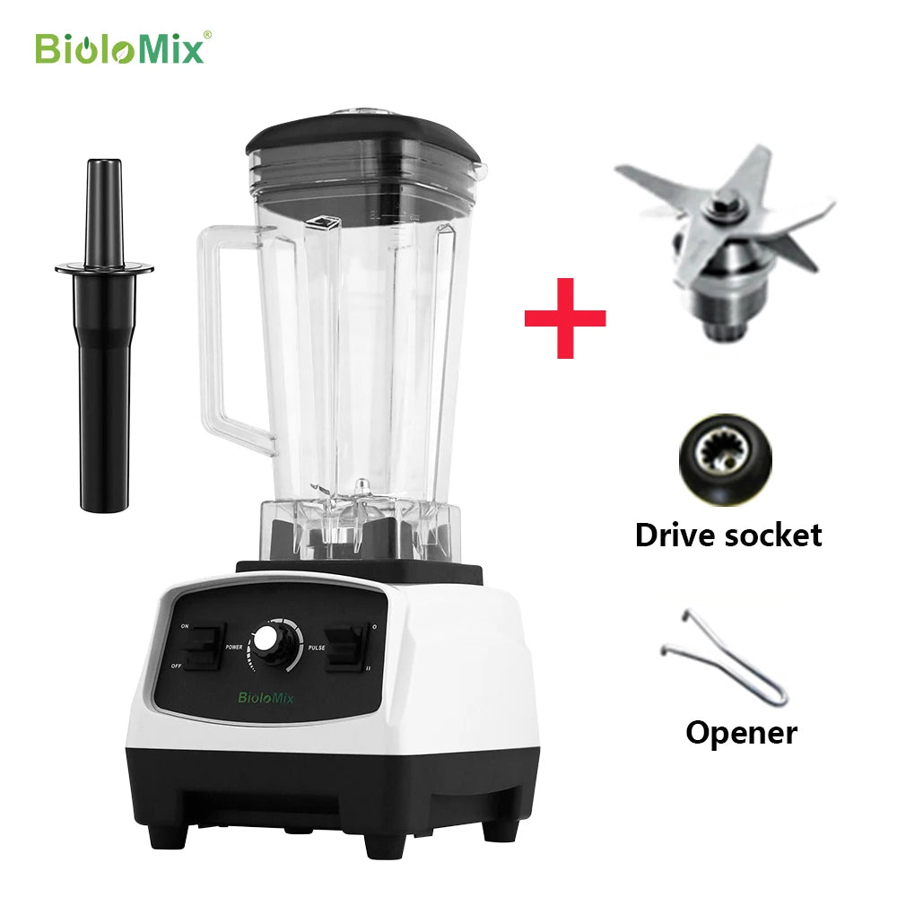 Biolomix BPA Free 2200W Heavy Duty Blender Mixer Juicer