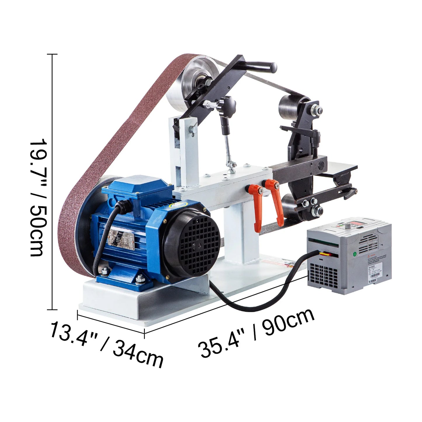 SucceBuy 1500W Belt Grinder Electric Variable Speed Tool Polishing Knife