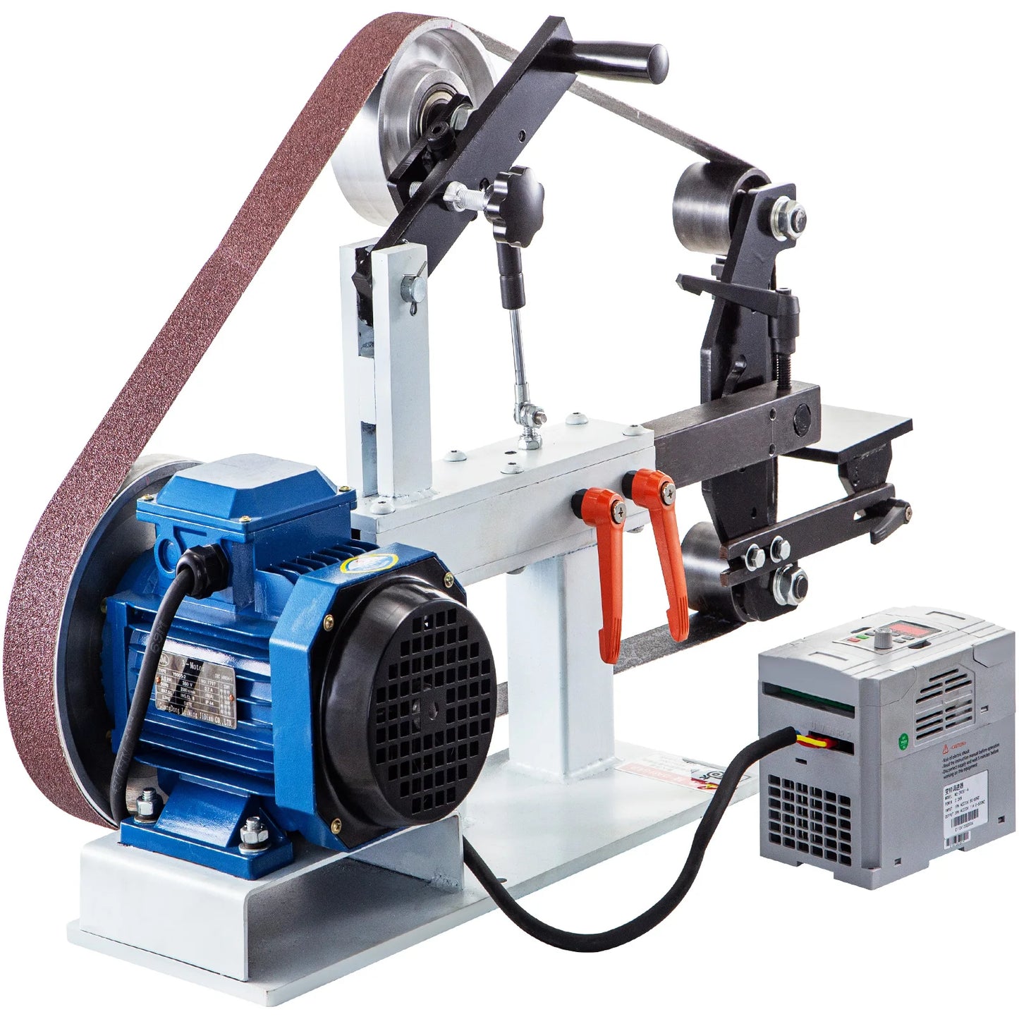 SucceBuy 1500W Belt Grinder Electric Variable Speed Tool Polishing Knife