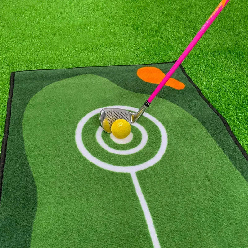 Crestgolf Golf Mat Putting Green for Indoor Outdoor Practice
