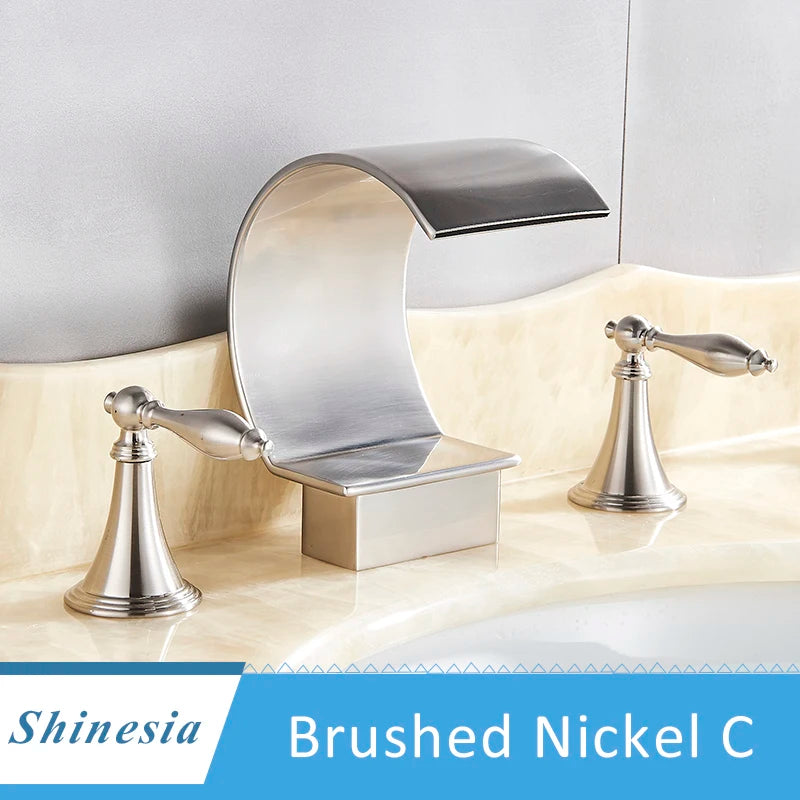 Shinesia Vessel Sink Bathroom Faucet With Hot And Cold Water