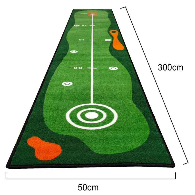 Crestgolf Golf Mat Putting Green for Indoor Outdoor Practice