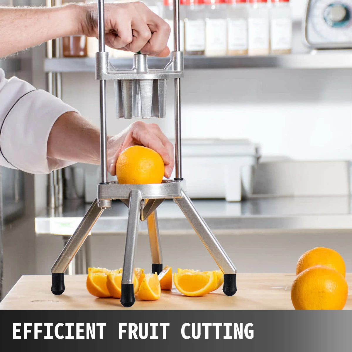 SucceBuy Commercial Lemon Lime Wedge Slicer for Fruits and Vegetables