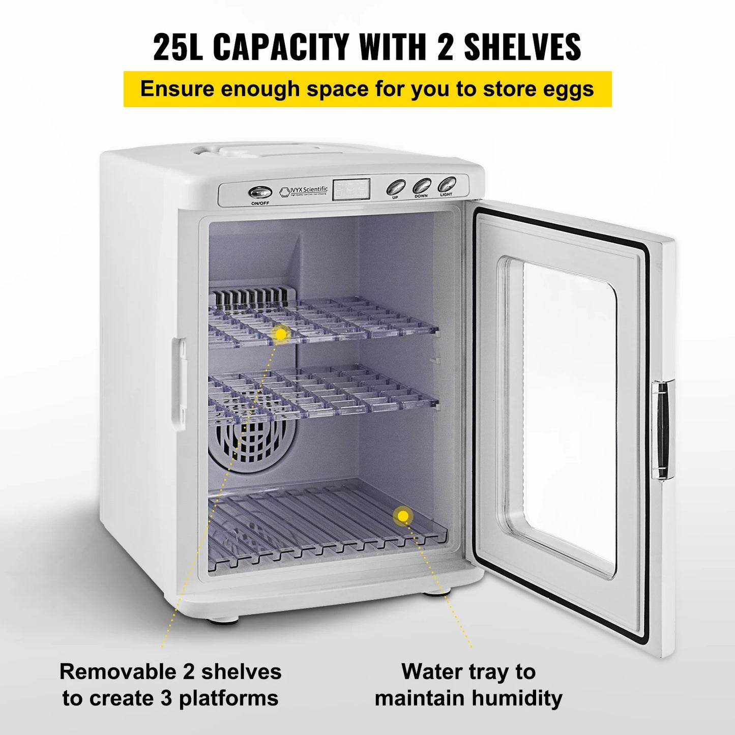 Reptile Incubator With Automatic Hatchery For Eggs Snakes And Turtles