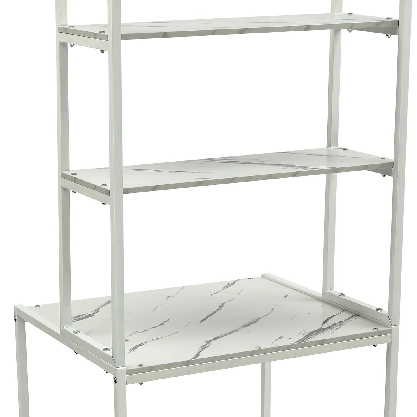 3-Tier Over Washer Dryer Storage Shelf For Towels And Clothes