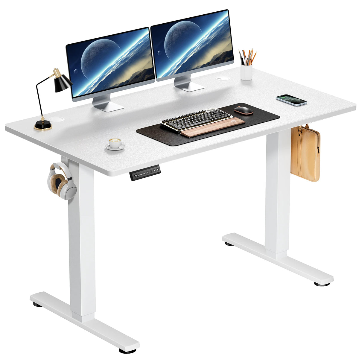 Jhk Electric Standing Desk Height Adjustable Ergonomic Sit Stand Table