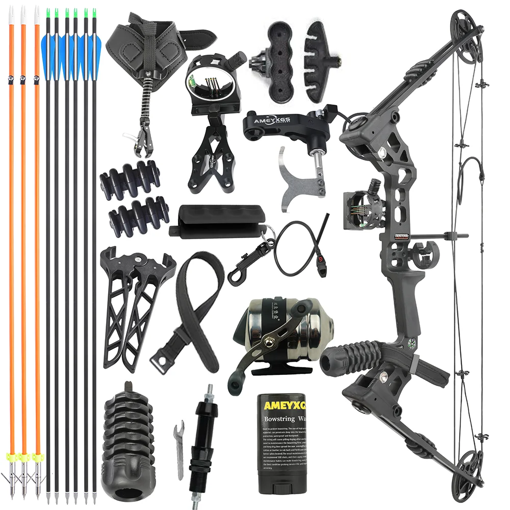 Adjustable Compound Bow For Hunting And Archery Target Shooting