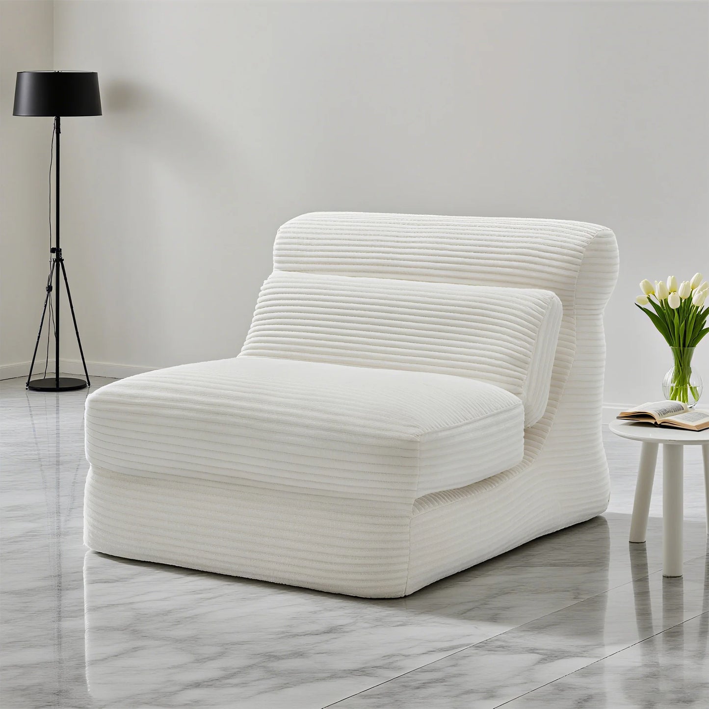 JHK Ergonomic Folding Sofa Bed With Lumbar Support