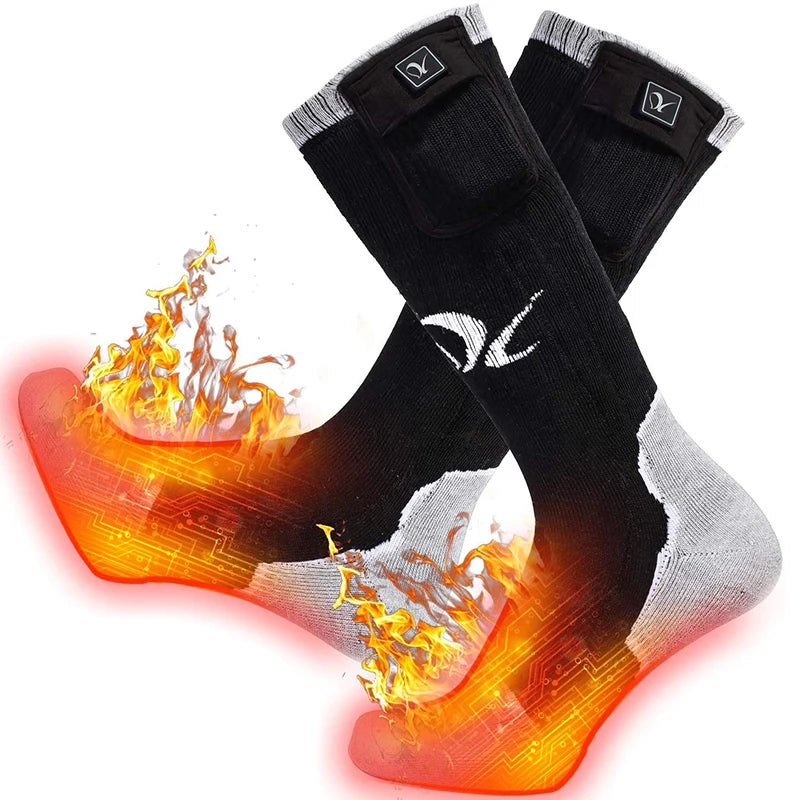 Savior Heat Electric Heated Socks With Three Level Temperature Control