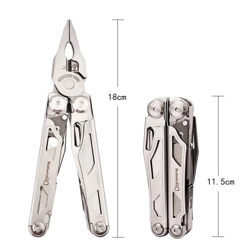 Daicamping Dl30 Multifunctional Stainless Steel Pliers Multi Tool