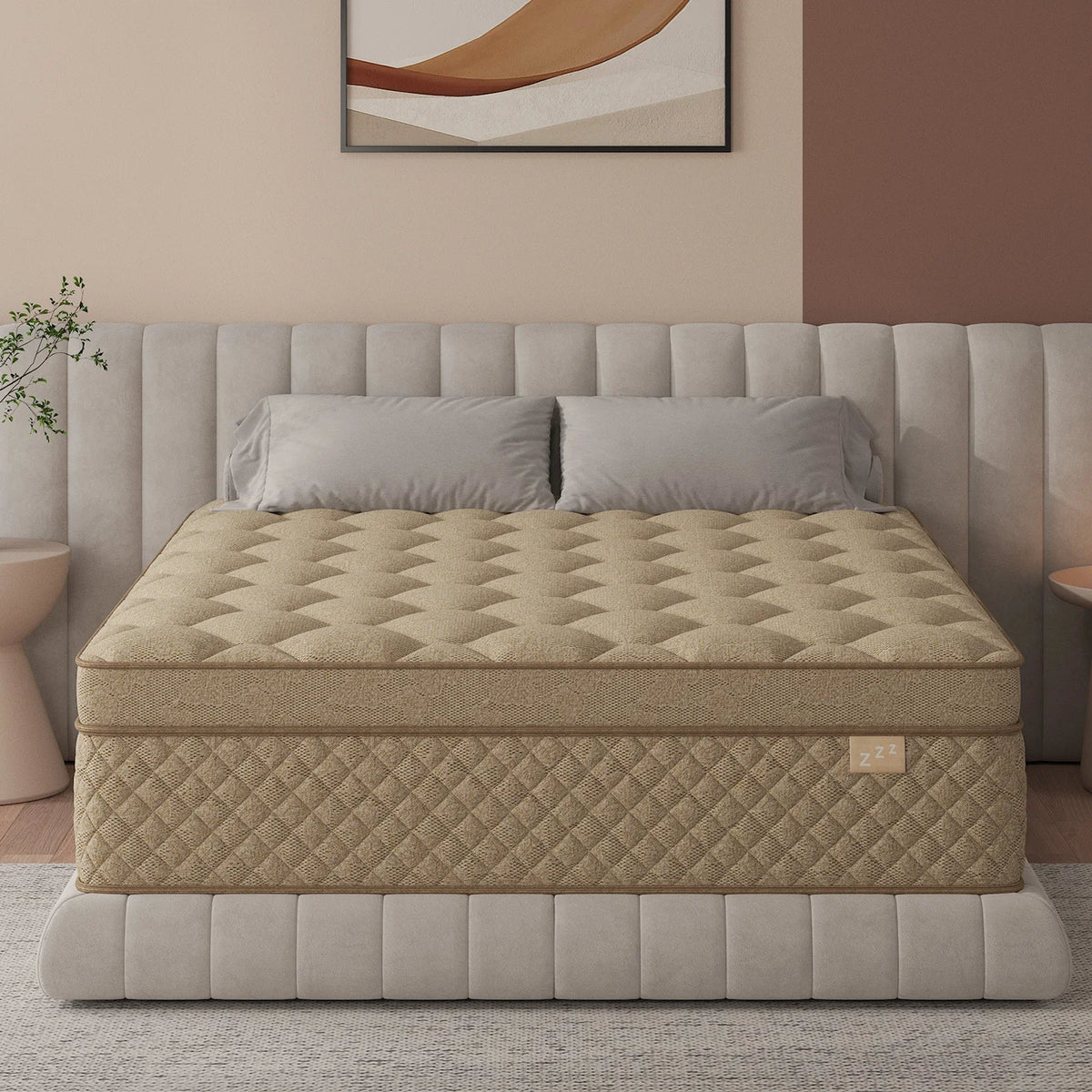 Sweetlove 12 To 14 Inch Gel Memory Foam Hybrid Pocket Spring Mattress