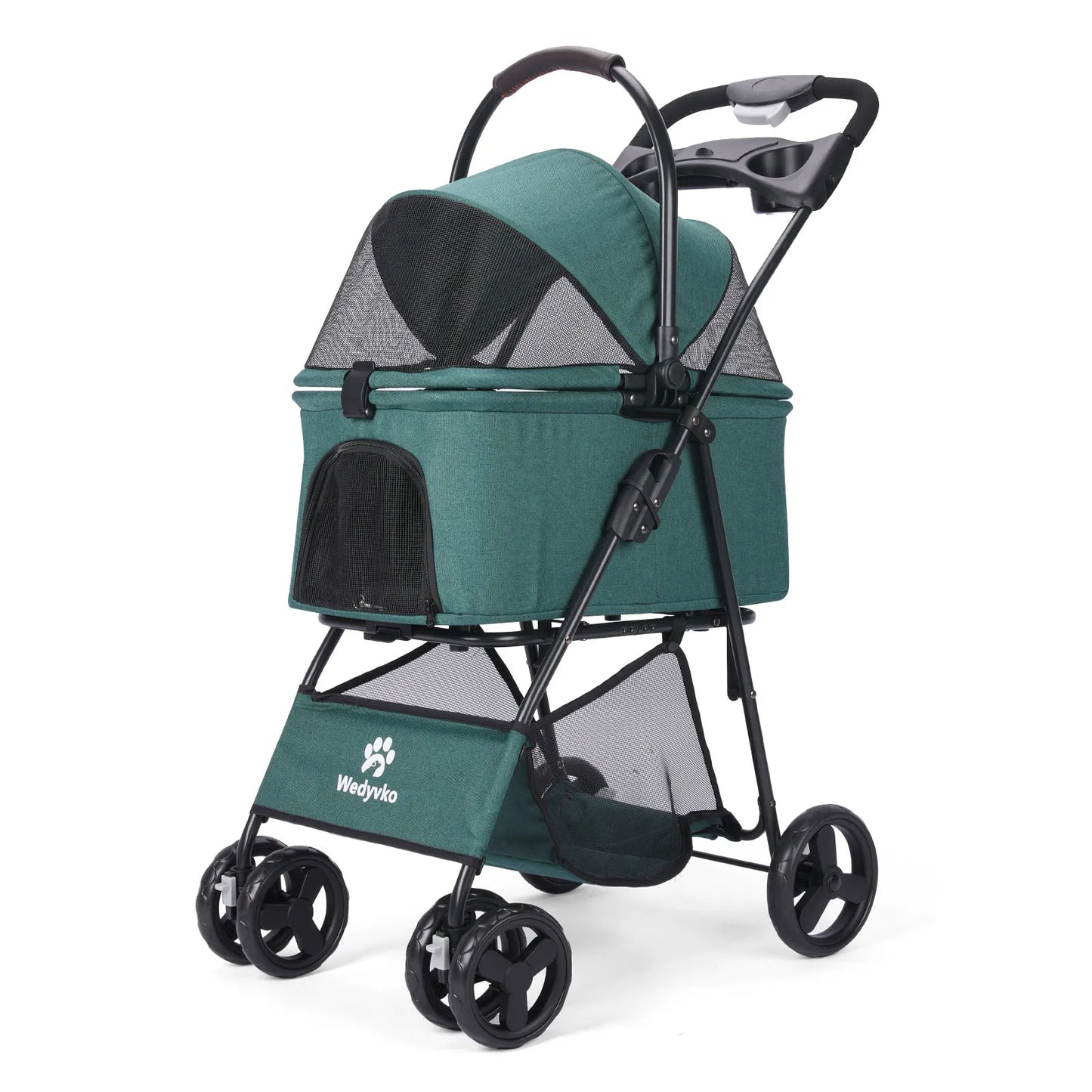 3 In 1 Pet Stroller With Carrier For Small-Medium Pets