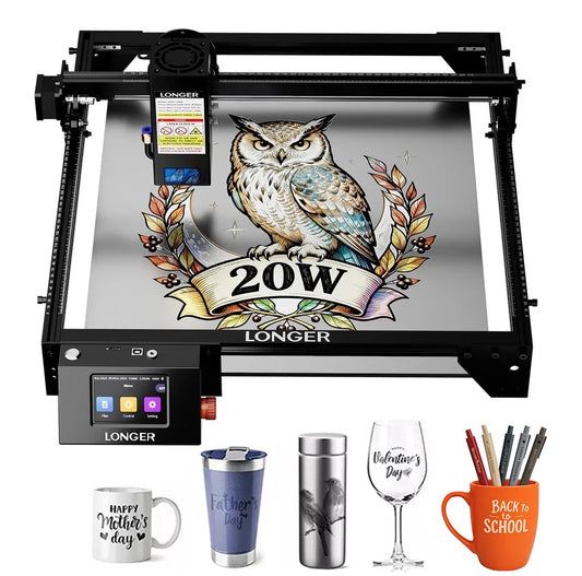 Longer Laser Cutter And Engraver 20W 10W 5W With WiFi