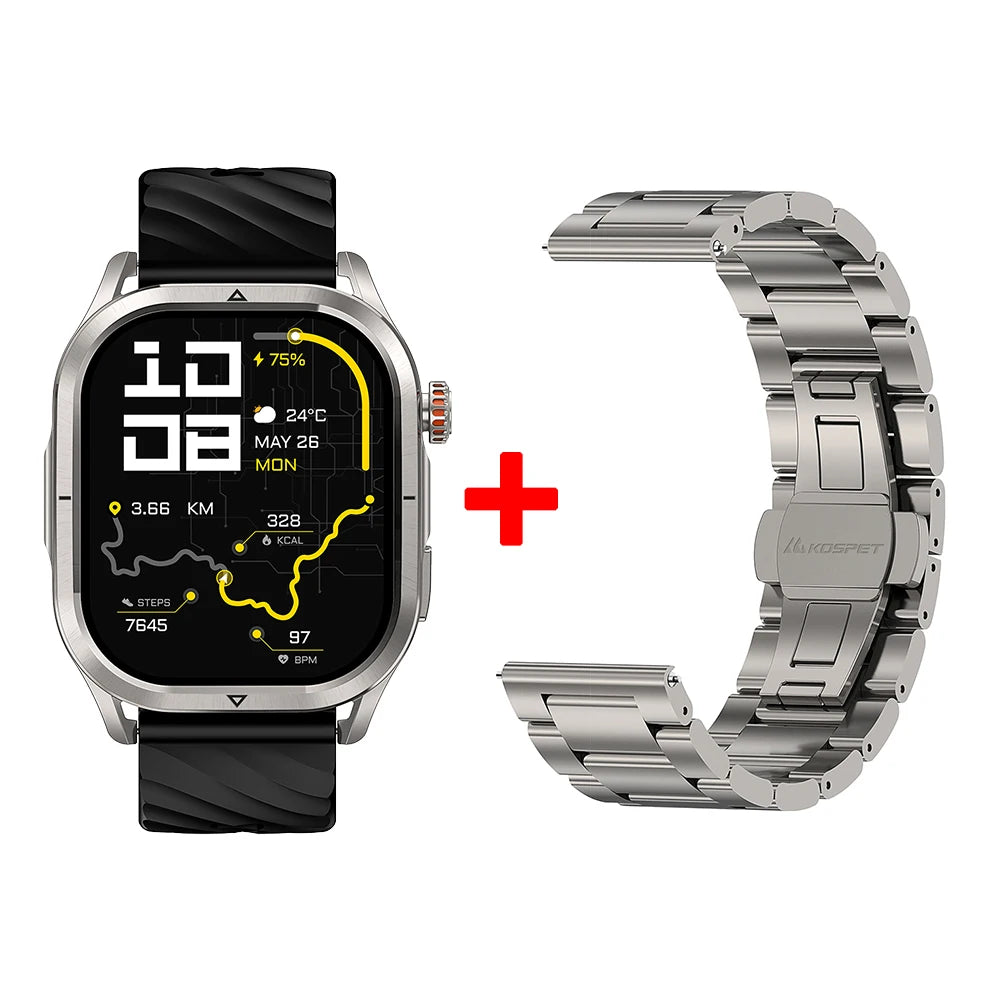 KOSPET Magic P10 GPS Smartwatch With AMOLED Screen GNSS
