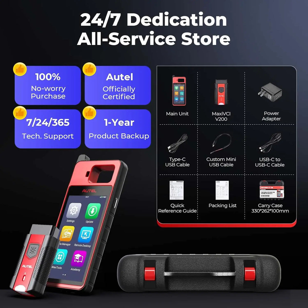 Autel KM100 Universal Smart Key And Fob Programmer