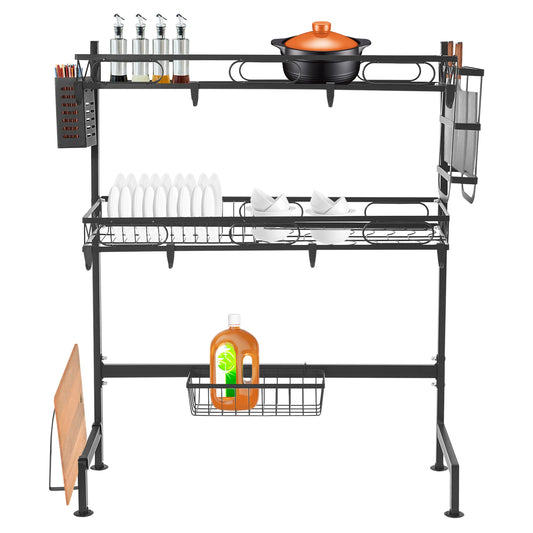 Bymaocar Two-Tier Over Sink Dish Drying Rack For Kitchen