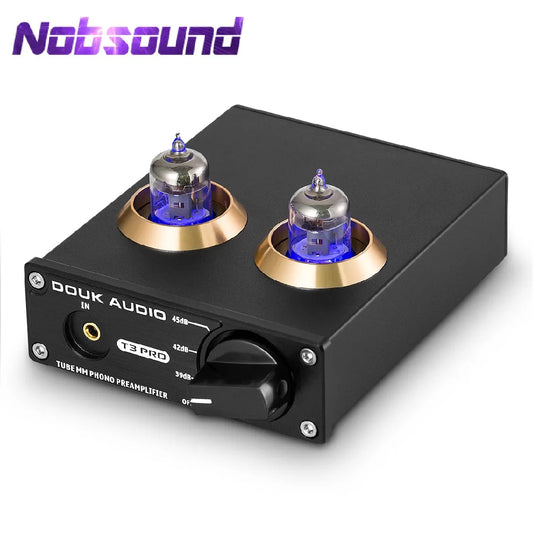 Douk Audio T3 PRO RIAA Vacuum Tube Stereo Phono Preamp