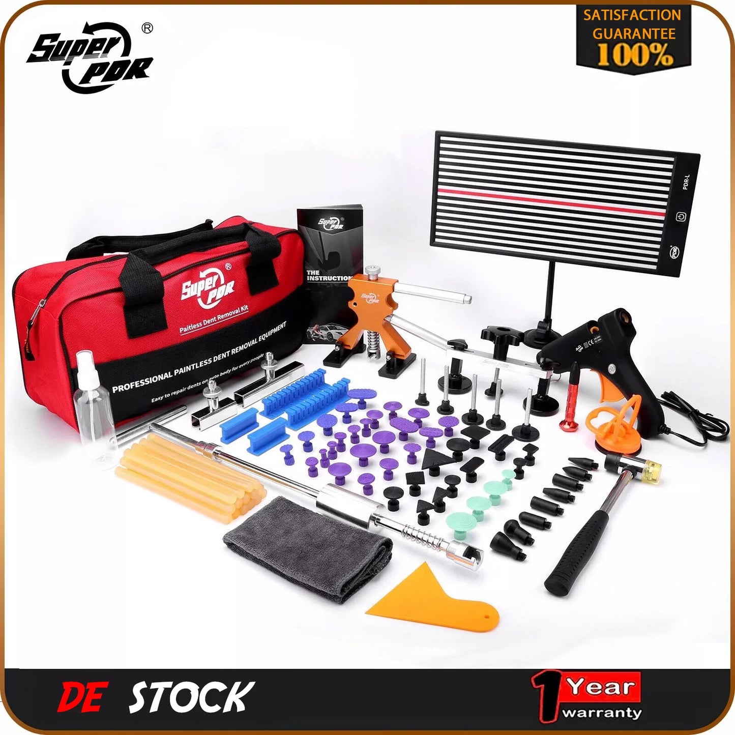 PDR Dent Removal Tool Kit For Car Repair And Lifter