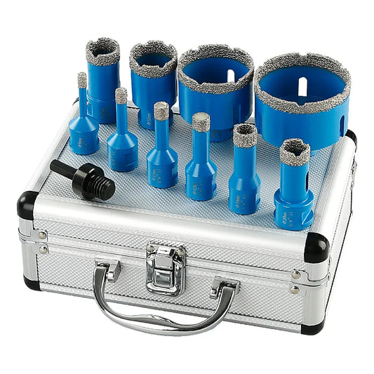 LOZLIN Brazed Diamond Core Drill Kit For Stone And Glass