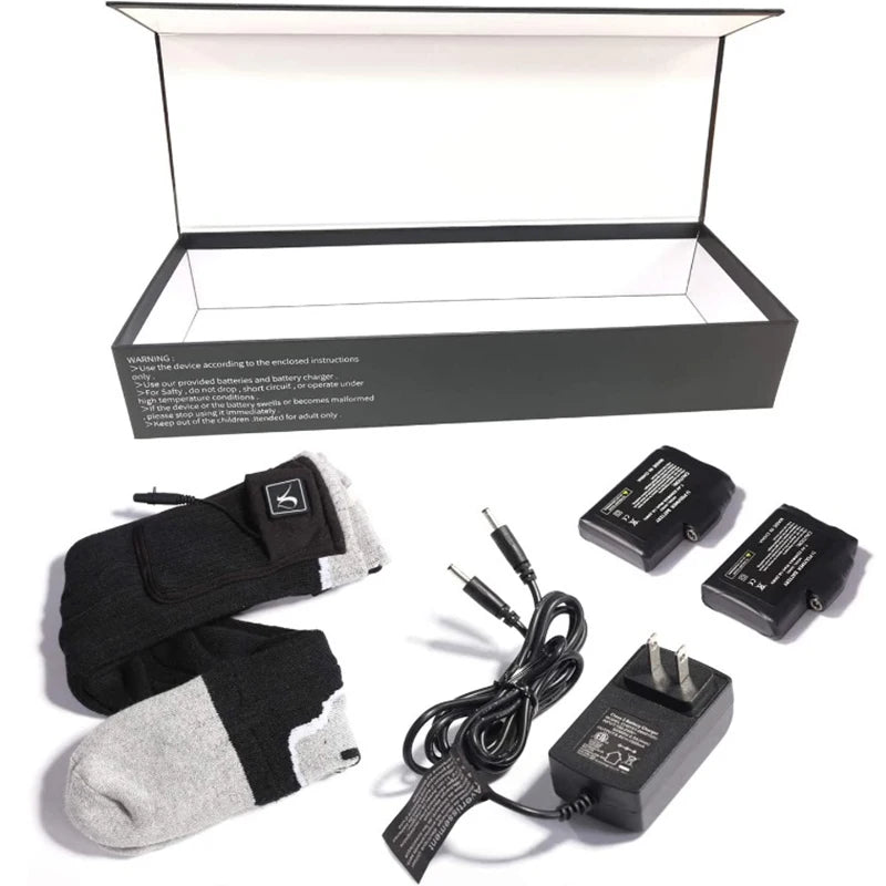 Savior Heat Electric Heated Socks With Three Level Temperature Control