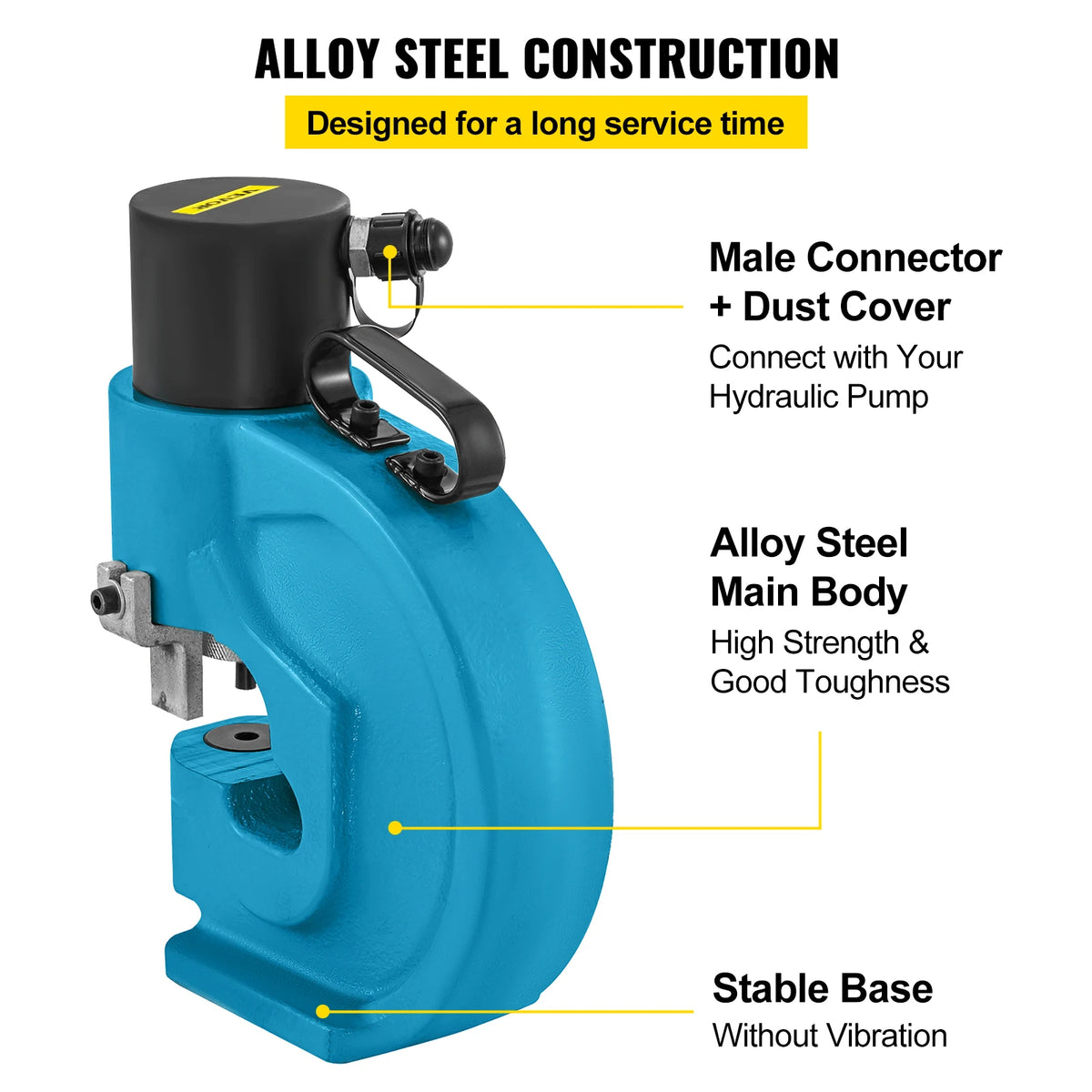 SucceBuy Hydraulic Split Hole Puncher For Copper And Aluminum