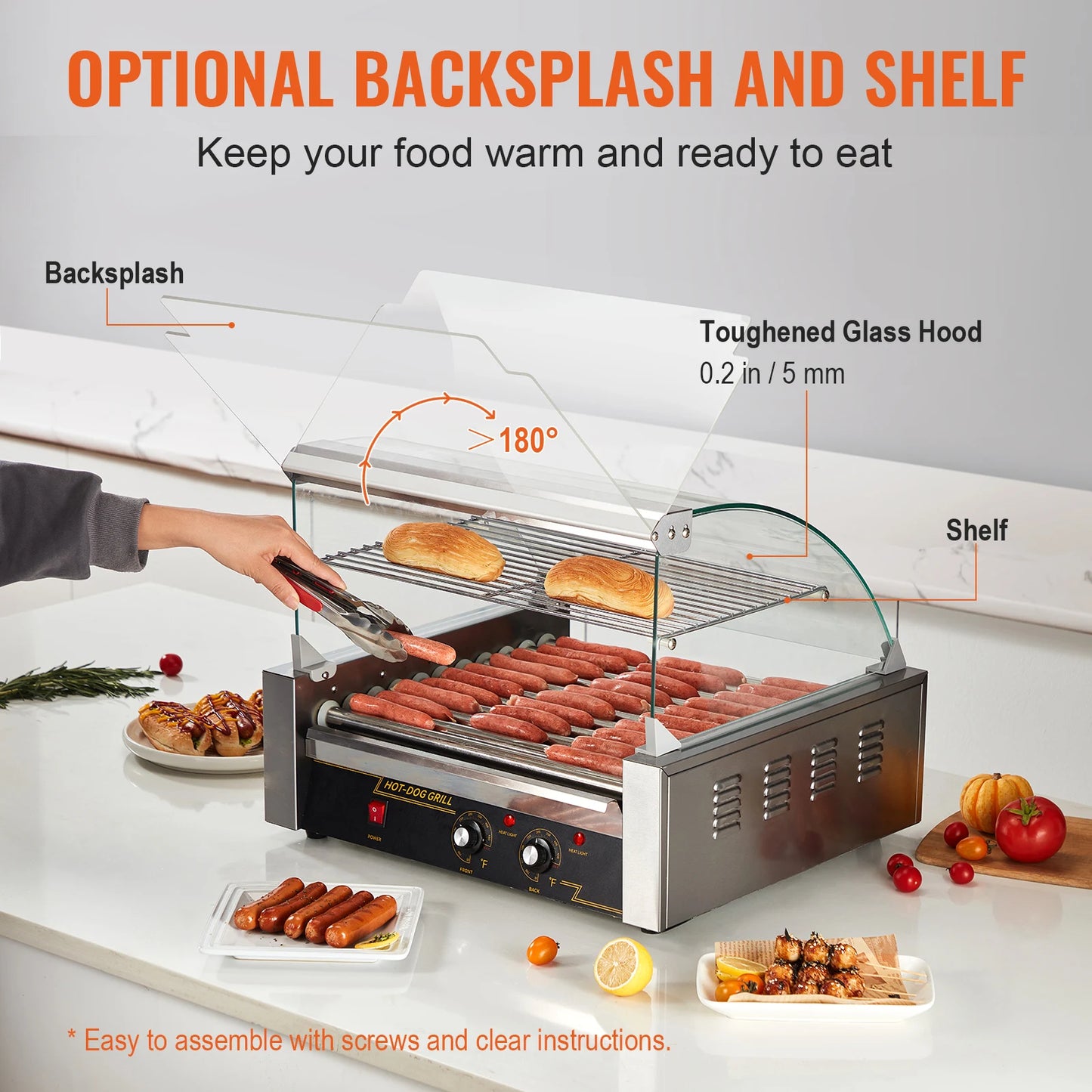 SucceBuy 5/7/11 Commercial Hot Dog Roller Sausage Grill Machine