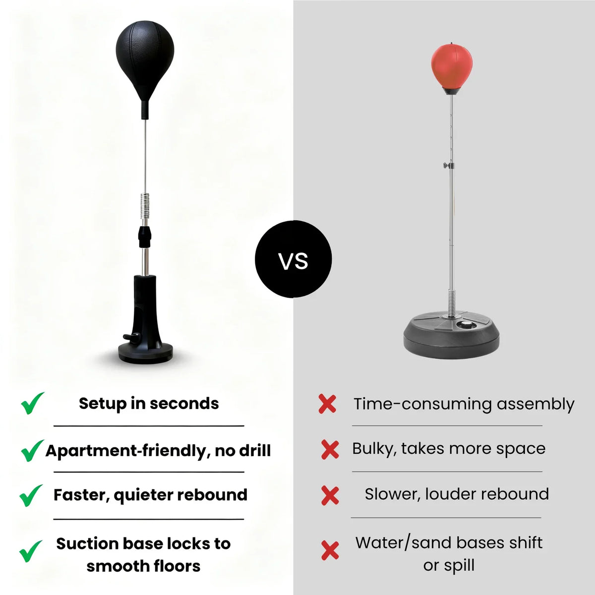 Professional Boxing Reflex Punching Bag For Home Gym Fitness