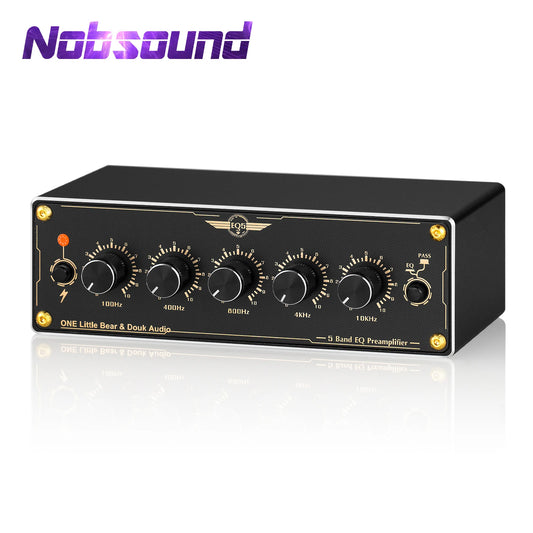Douk Audio EQ5 Five Band Analog Stereo Preamp Equalizer