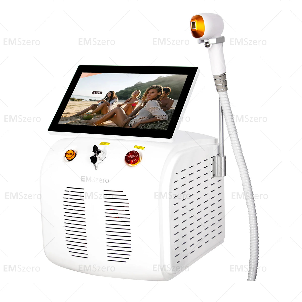 Myoslim 808Nm Diode Laser Hair Removal Ice Cold 5000W