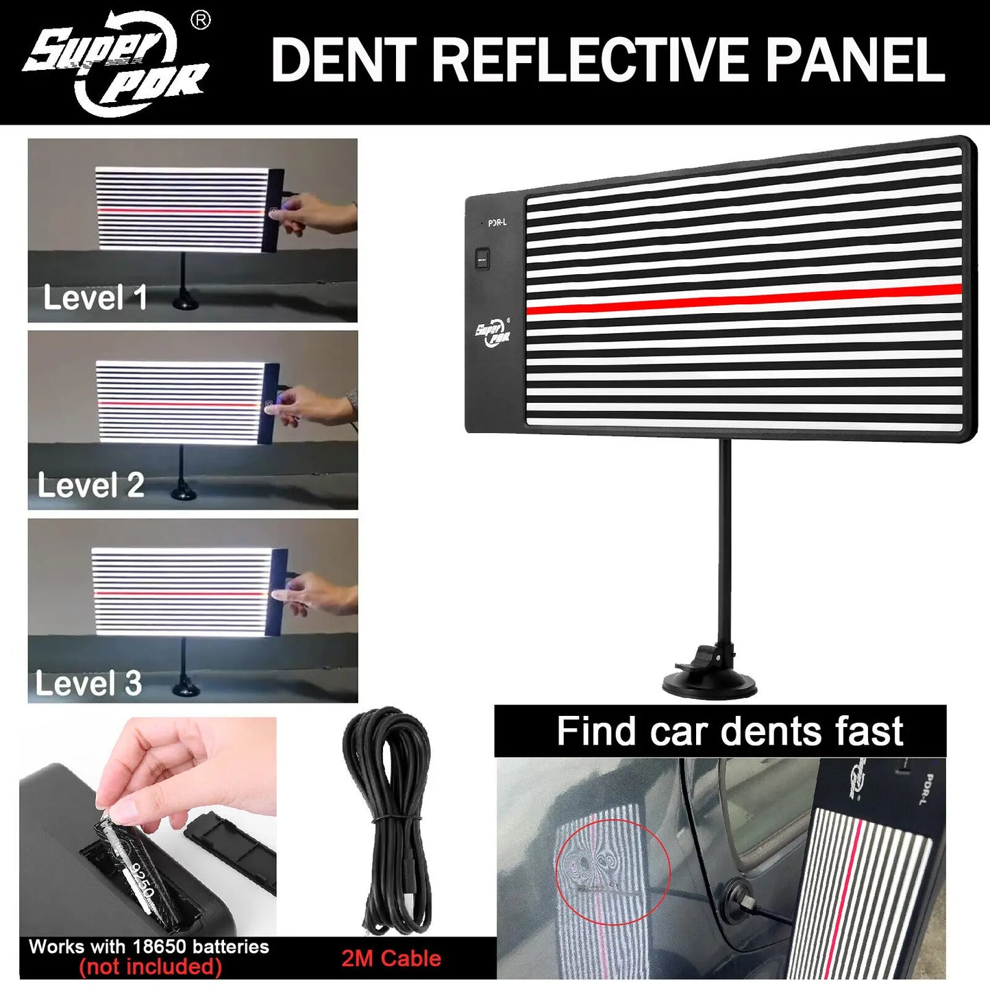 PDR Dent Removal Tool Kit For Car Repair And Lifter