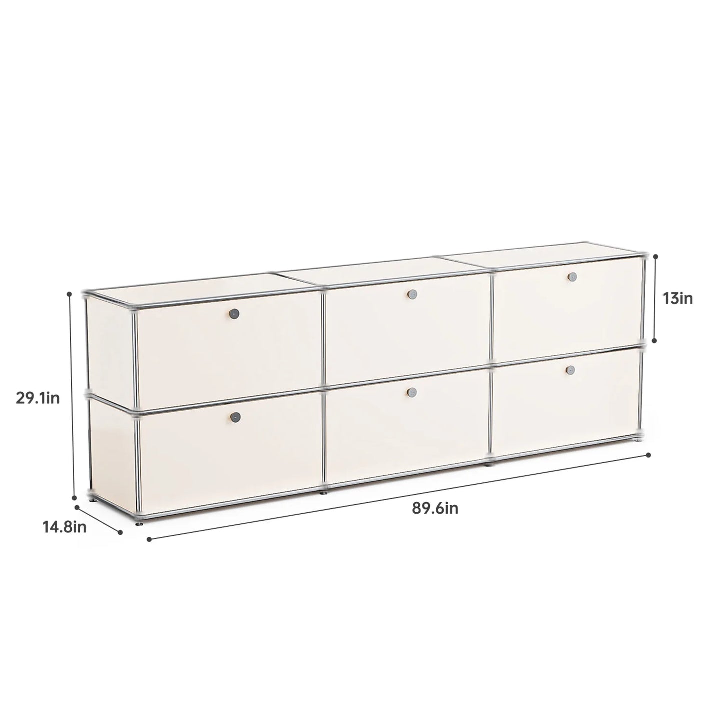 Stainless Steel Storage Cabinet Organizer TV Stand For Living Room